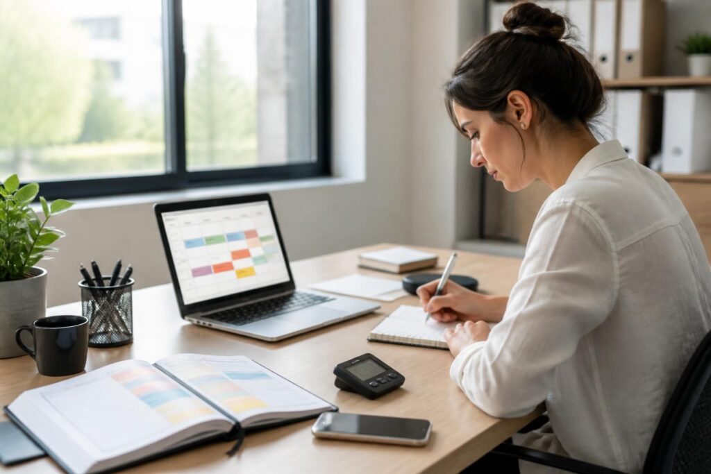 découvrez comment gérer efficacement votre temps en solo grâce à la technique du time-blocking, une méthode simple pour organiser vos tâches et booster votre productivité.