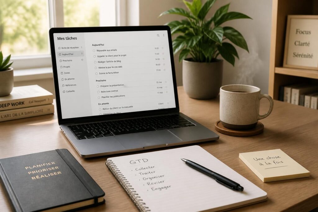 découvrez la méthode gtd pour indépendants et apprenez à organiser vos tâches efficacement afin de réduire le stress et améliorer votre productivité au quotidien.