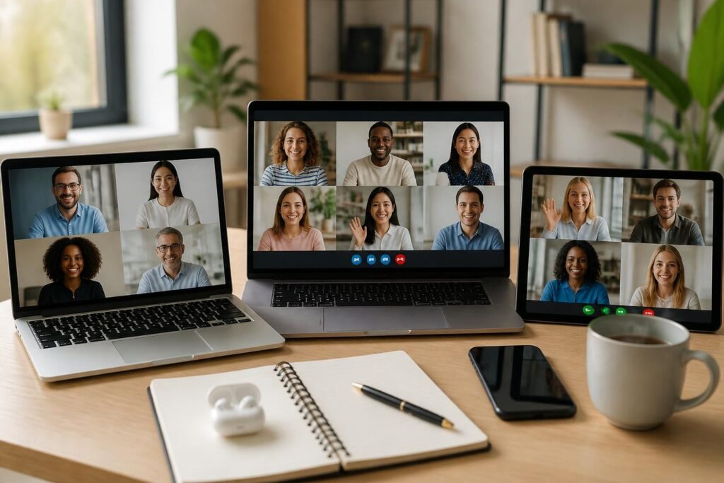 comparez les meilleurs outils de visioconférence pour optimiser le travail à distance. trouvez la solution idéale adaptée à vos besoins professionnels.