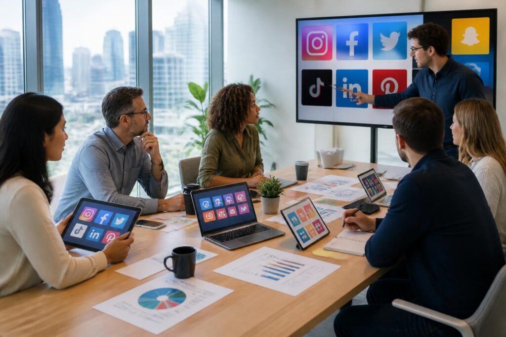 découvrez comment choisir le réseau social idéal pour votre entreprise grâce à une stratégie adaptée à vos objectifs et à votre secteur d'activité.