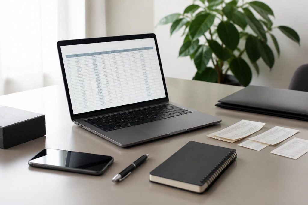 Tableau note de frais : organiser et simplifier vos remboursements professionnels
