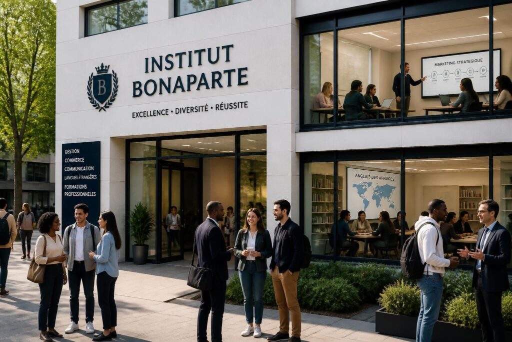 Institut Bonaparte présentation et formations proposées par cet institut