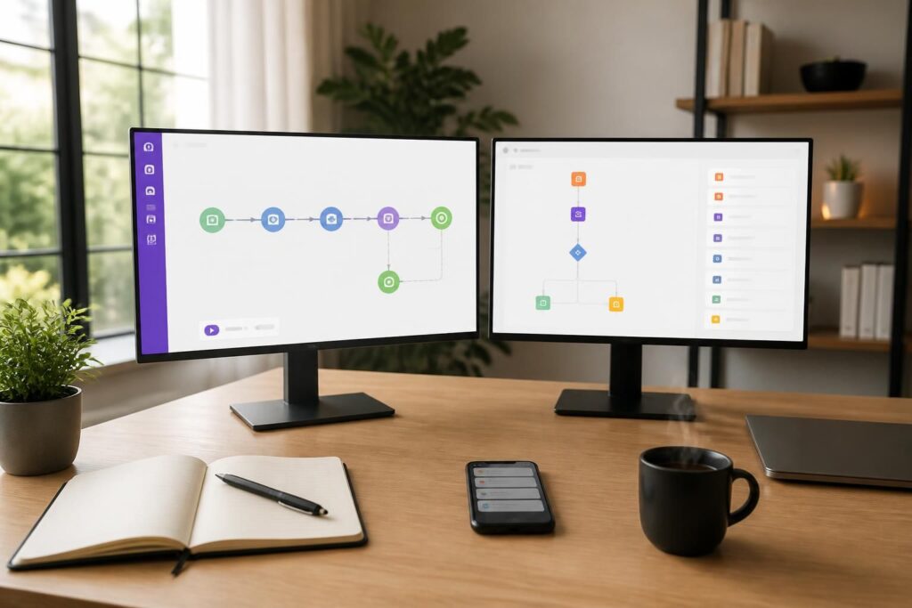 Make Zapier automatiser vos tâches en ligne avec Make et Zapier