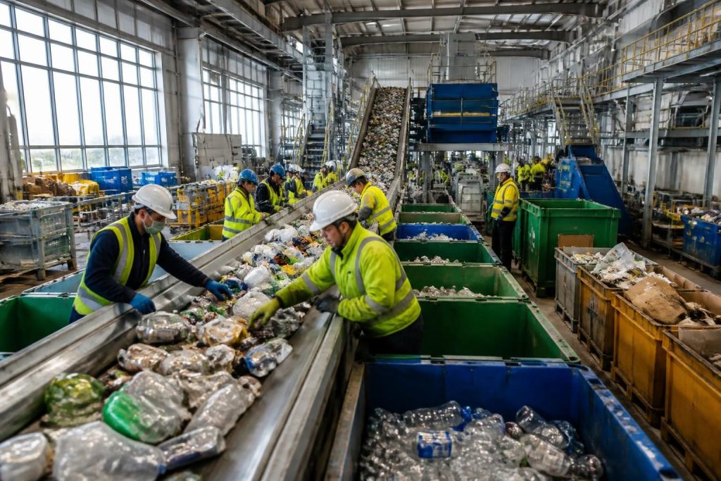 Centre de tri Paris : fonctionnement et rôle dans la gestion des déchets