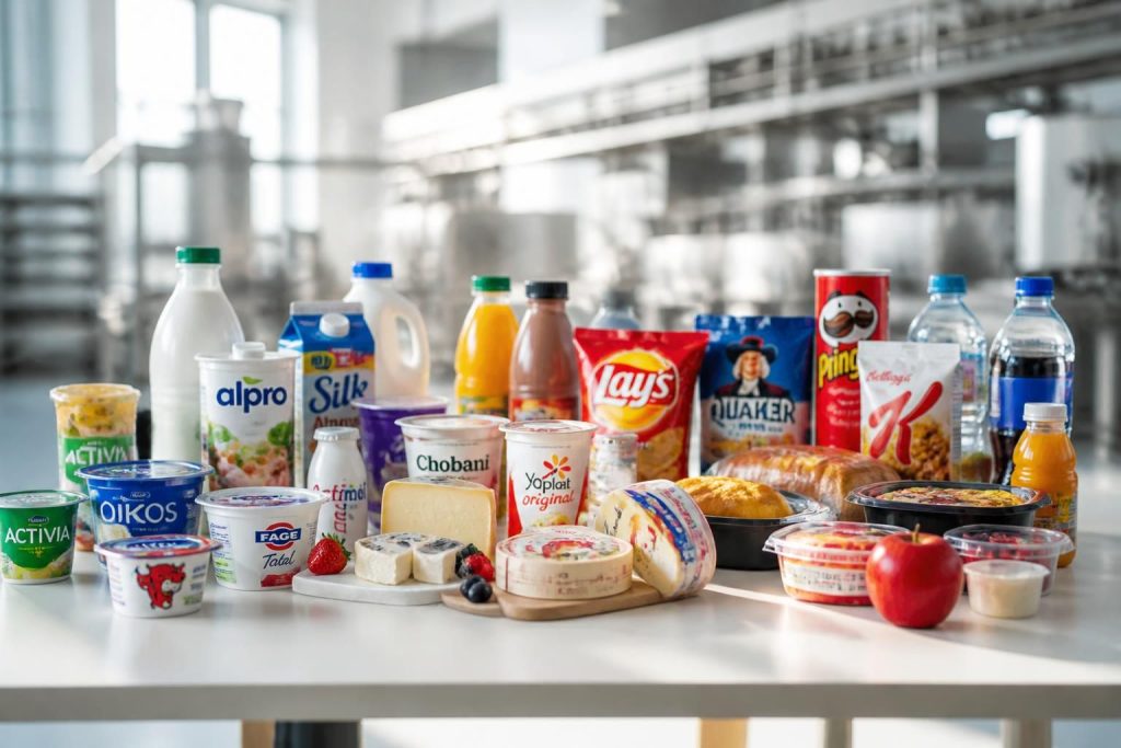 Concurrent Danone : qui sont les acteurs majeurs du secteur agroalimentaire ?