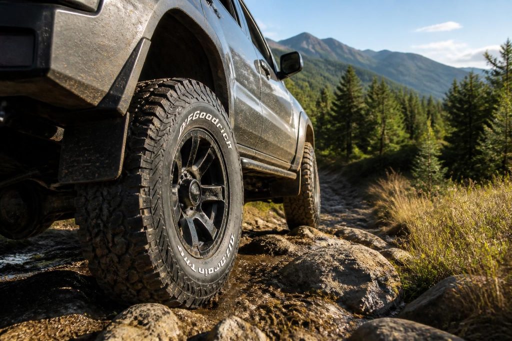 Goodrich pneus all terrain : choisir les meilleurs pneus pour vos aventures