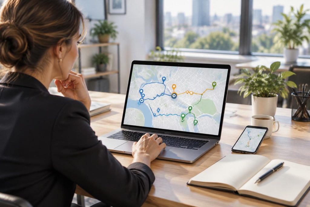 Logiciel plan de tournée : optimiser les déplacements professionnels